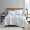 Bed * | Brand New Eddie-Bauer Bed Eddie Bauer Jasper Trail 136 Thread Count Quilt Set White