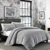 Bed * | Deals Eddie-Bauer Bed Eddie Bauer Preston Flannel Duvet Cover Set Grey