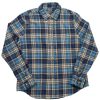 Clothing * | Buy Eddie-Bauer Clothing Mens Eddie Bauer Flannel Shirt Light Khaki Light-Khaki