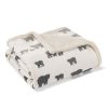 Bed * | Top 10 Eddie-Bauer Bed Eddie Bauer Bear Village Throw Beige