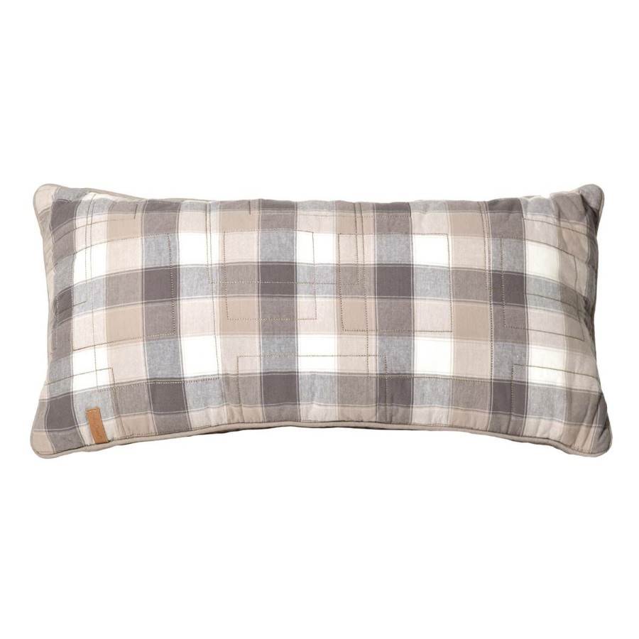 Bed * | New Donna-Sharp Home Decor Donna Sharp Smoky Mountain Rectangle Decorative Pillow 18 18 Brown