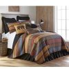 Bed * | Cheapest Donna-Sharp Bed Donna Sharp Oakland Cotton Quilt Set Brown/Multi