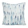 Bed * | Cheap Donna-Sharp Home Decor Donna Sharp Nightly Walk Tree Decorative Pillow 18 18 Blue/White