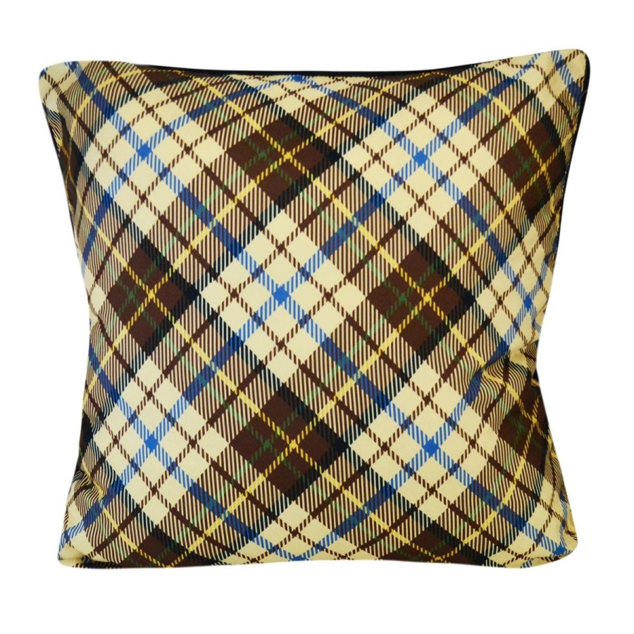 Bed * | Deals Donna-Sharp Home Decor Donna Sharp Bear Ridge Plaid Decorative Pillow 11 22 Blue/Green