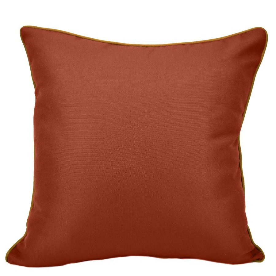 Home Decor * | Cheap Donna-Sharp Home Decor Donna Sharp Sunset Cottage Woods Decorative Pillow 18 18 Red