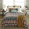 Bed * | Top 10 Donna-Sharp Bed Your Lifestyle By Donna Sharp Bear Totem Comforter Set Blue/Tan