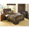 Bed * | Discount Donna-Sharp Bed Donna Sharp Midnight Bear Cotton Quilt Set Blue-Multi