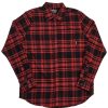 Clothing * | Cheap Eddie-Bauer Clothing Mens Big & Tall Eddie Bauer Flex Flannel Shirt Black