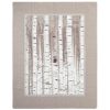 Bed * | Discount Donna-Sharp Bed Donna Birch Forest Throw Blanket Beige/White