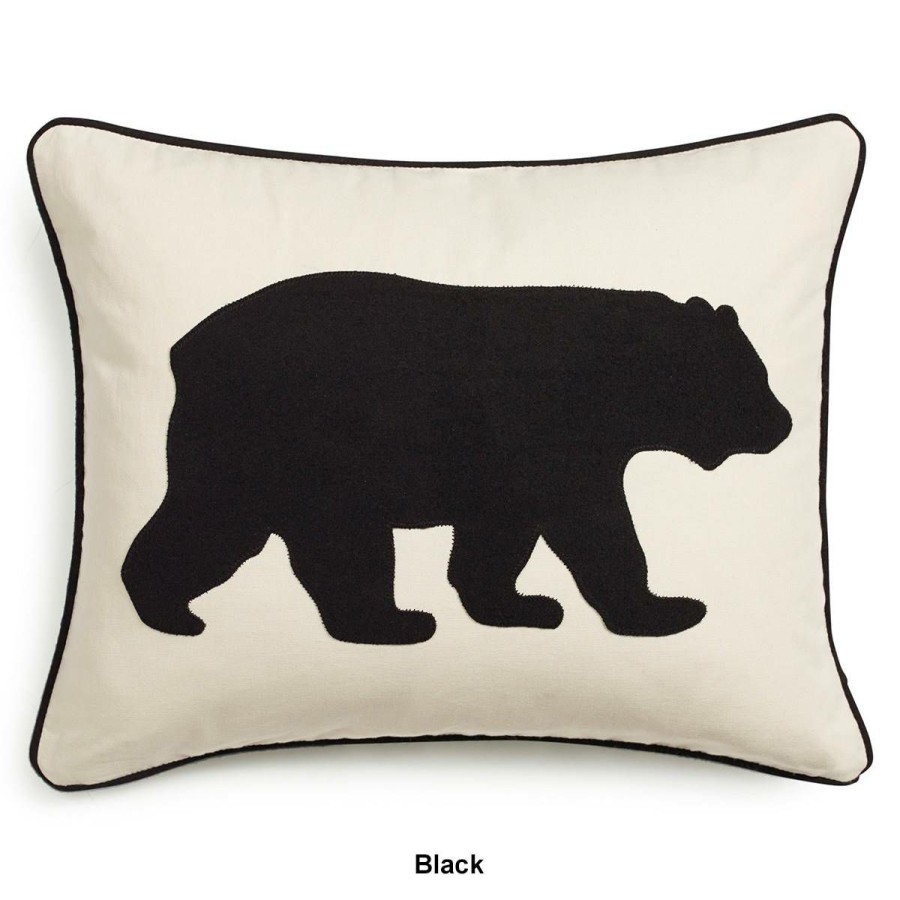 Bed * | Deals Eddie-Bauer Home Decor Eddie Bauer Bear Decorative Pillow 16 20