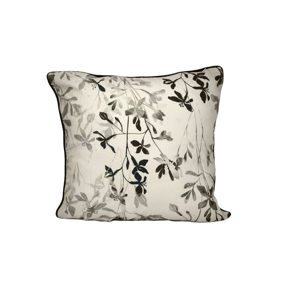 Bed * | Buy Donna-Sharp Home Decor Donna Sharp Lexington Floral Decorative Pillow 18 18 Black/White