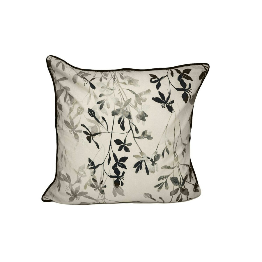 Bed * | Buy Donna-Sharp Home Decor Donna Sharp Lexington Floral Decorative Pillow 18 18 Black/White