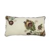 Bed * | Best Sale Donna-Sharp Home Decor Donna Sharp Spice Postage Stamp Rectangle Pillow 11 22 White