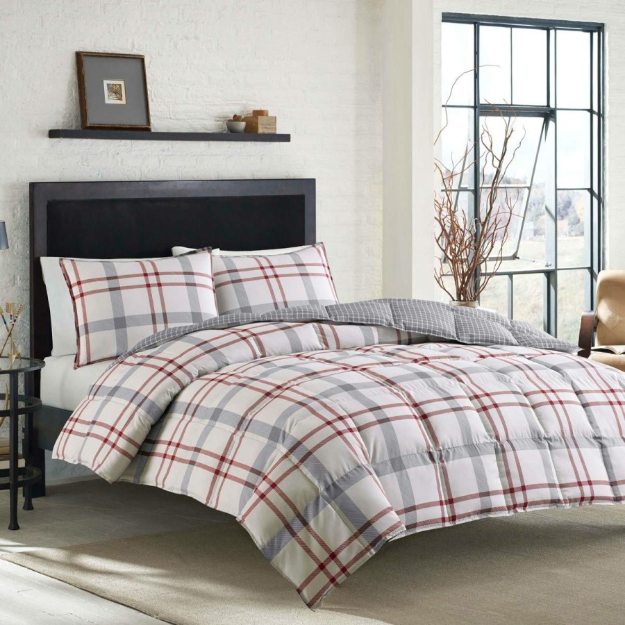 Bed * | Outlet Eddie-Bauer Bed Eddie Bauer Portage Bay 180 Thread Count Comfort Set Light-Beige