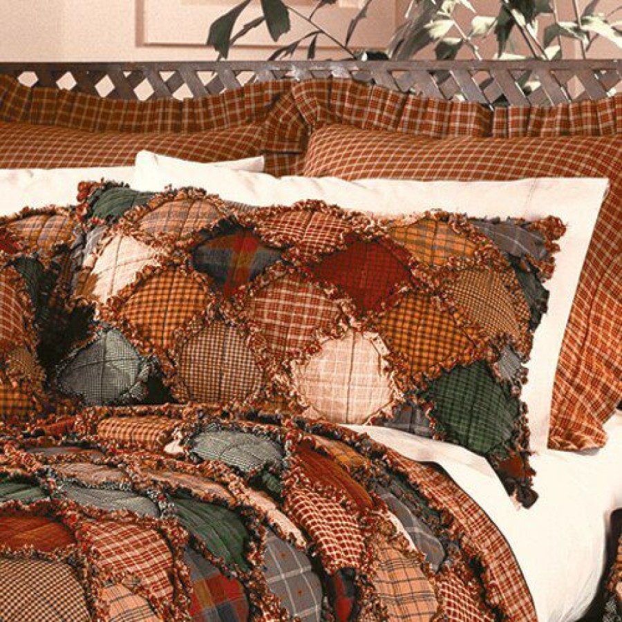 Bed * | Best Reviews Of Donna-Sharp Bed Donna Sharp Campfire Cotton Quilt Set Brown-Multi