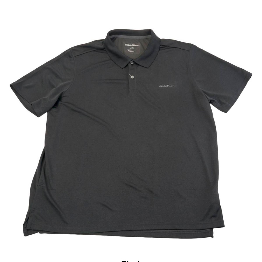 Clothing * | Cheap Eddie-Bauer Clothing Mens Eddie Bauer Poly Tech Polo Shirt