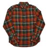 Clothing * | Promo Eddie-Bauer Clothing Mens Eddie Bauer Flex Flannel Shirt Forest Night Forest-Night