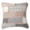 Bed * | Coupon Donna-Sharp Home Decor Donna Sharp Smokey Cobblestone Decorative Pillow 18 18 Taupe