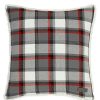 Bed * | Budget Eddie-Bauer Home Decor Eddie Bauer Wallace Plaid Cinder Square Decorative Pillow 20 20 Black.Grey