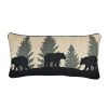 Bed * | Best Pirce Donna-Sharp Home Decor Donna Sharp Bear Walk Plaid Rectangle Decorative Pillow 11 22 Black/Green