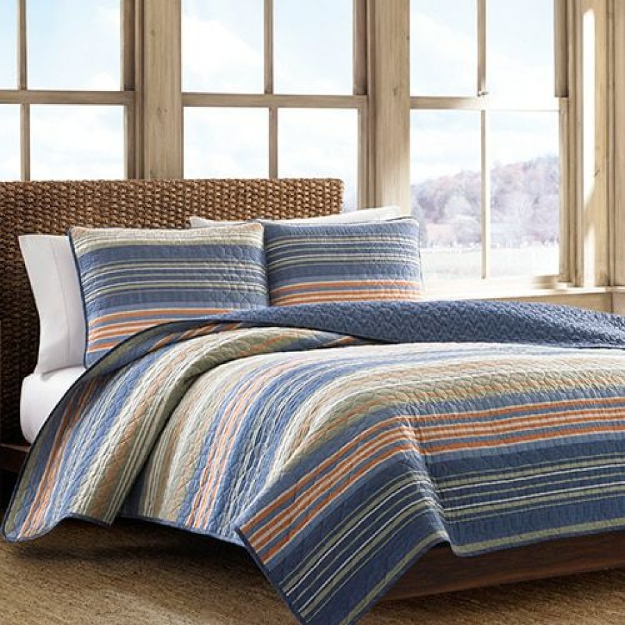 Bed * | Deals Eddie-Bauer Bed Eddie Bauer Yakima Valley Mini Quilt Set Blue