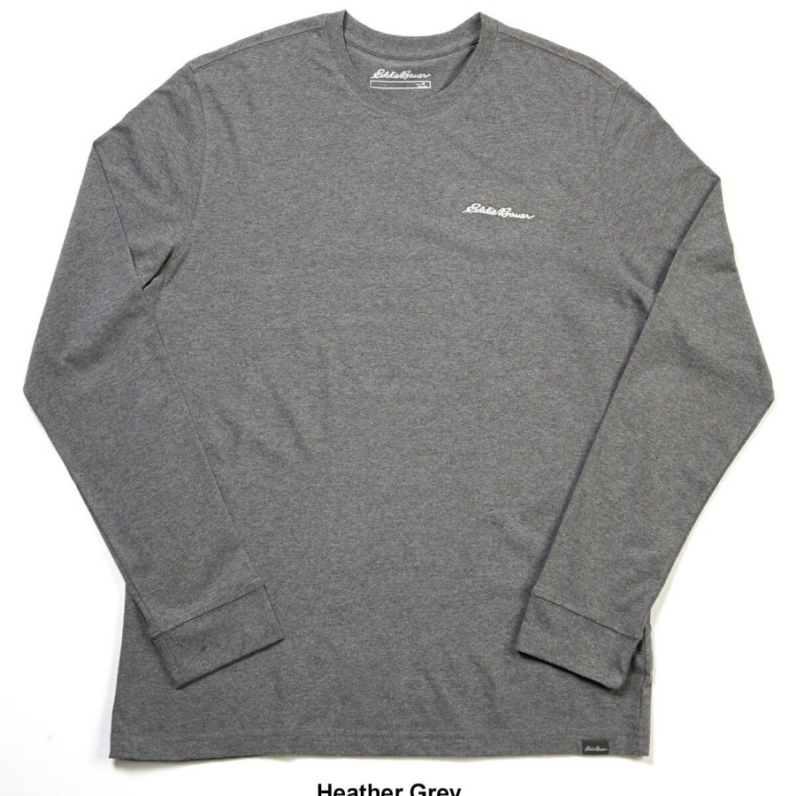 Clothing * | New Eddie-Bauer Clothing Mens Eddie Bauer Long Sleeve Tee