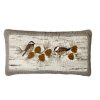 Bed * | Hot Sale Donna-Sharp Bed Donna Sharp Birch Forest Chickadee Rectangle Decorative Pillow Taupe/Orange