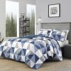 Bed * | Promo Eddie-Bauer Bed Eddie Bauer North Cove 136 Thread Count Reversible Quilt Set Navy